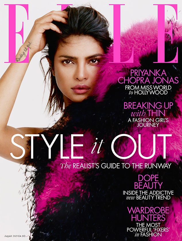 Priyanka Chopra, Elle UK, August 2019 Priyanka Chopra, Elle UK, August 2019